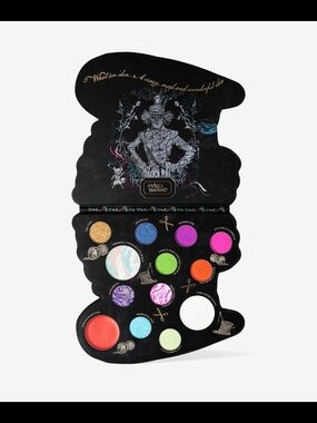 ProfusioAlice in Wonderland Themed Multicolor Eyeshadow Palette - NWOT